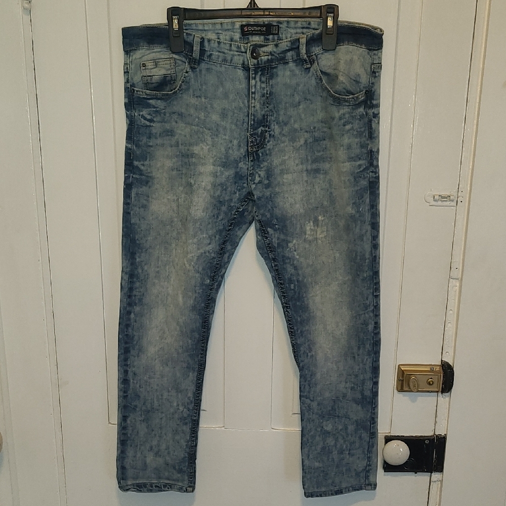 South Pole Light Blue Washed Men’s Jeans
